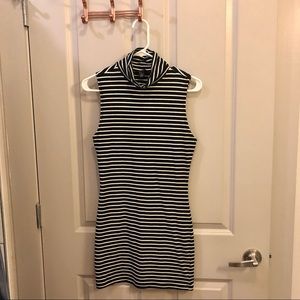 Forever 21 Black & White Striped Dress